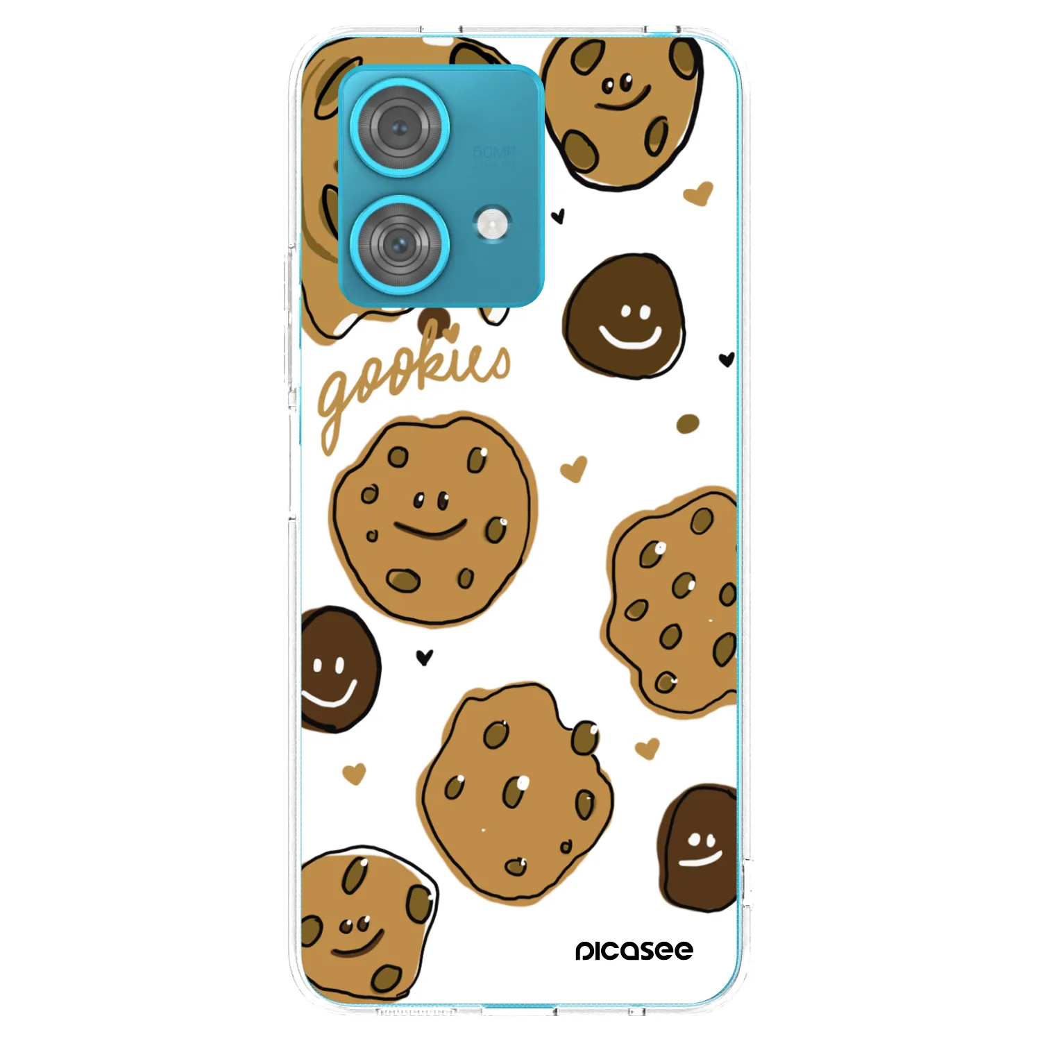 Picasee διαφανής θήκη σιλικόνης Motorola Edge 40 Neo - Gookies