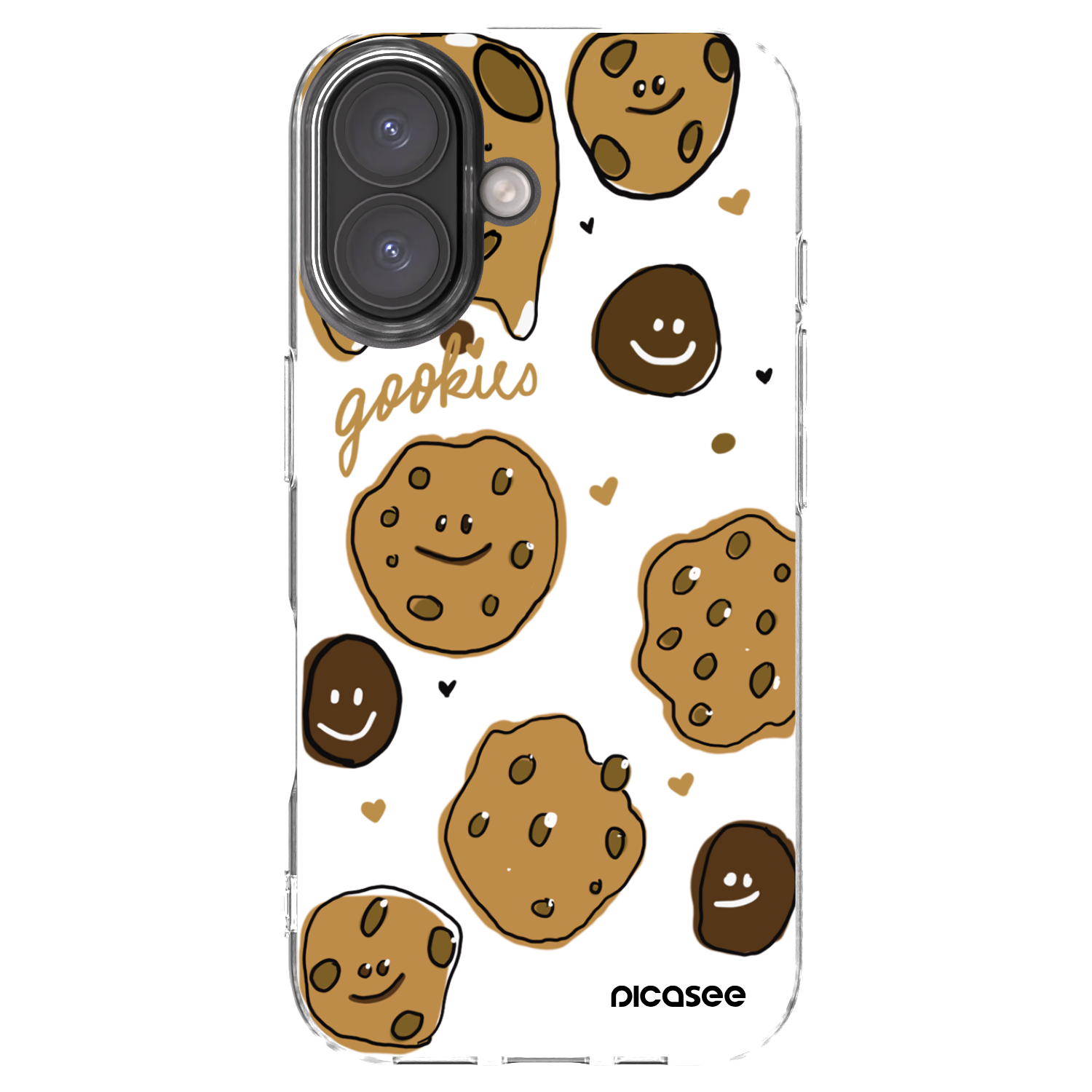 Picasee διαφανής θήκη σιλικόνης Apple iPhone 16 - Gookies