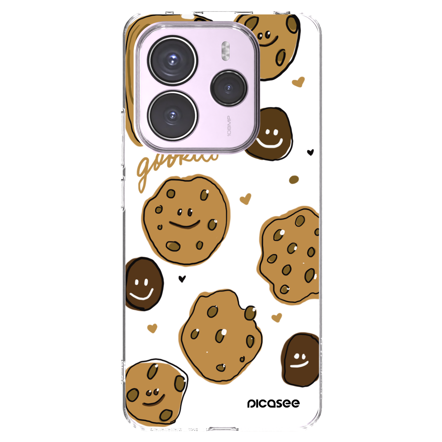 Picasee διαφανής θήκη σιλικόνης Xiaomi Redmi Note 14 5G - Gookies