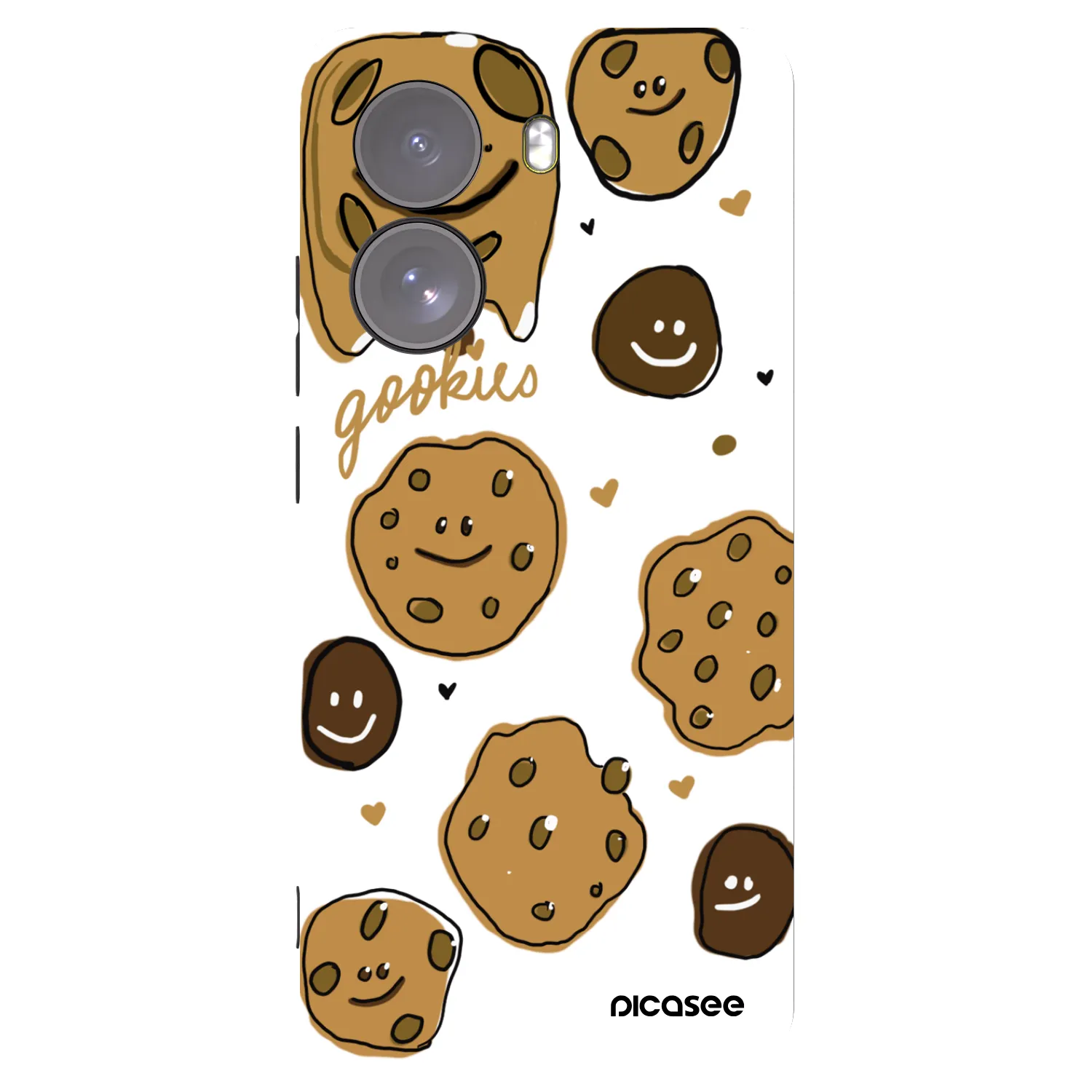 Picasee Μαύρη θήκη σιλικόνης για Xiaomi Poco X7 - Gookies