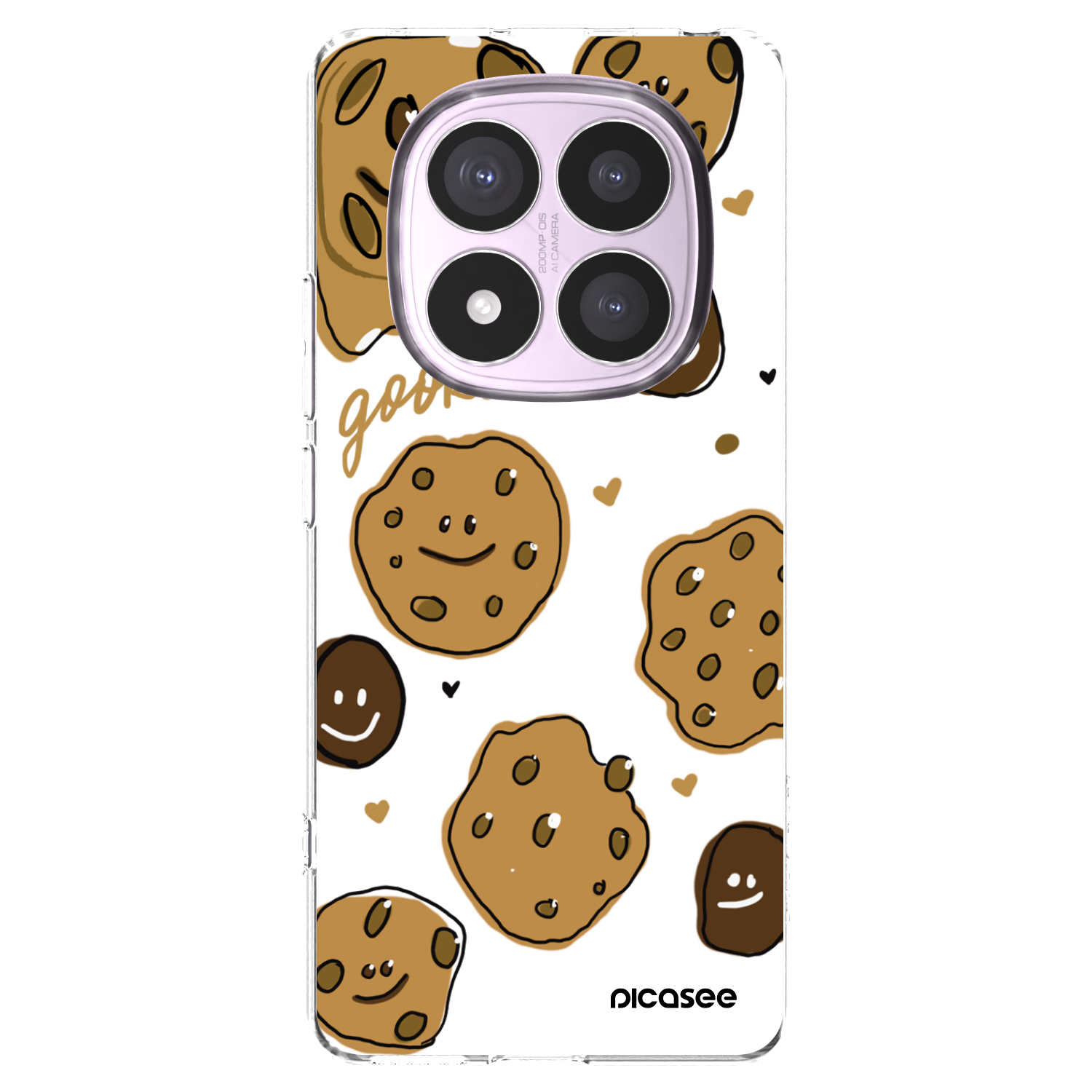 Picasee διαφανής θήκη σιλικόνης Xiaomi Redmi Note 14 Pro 4G - Gookies