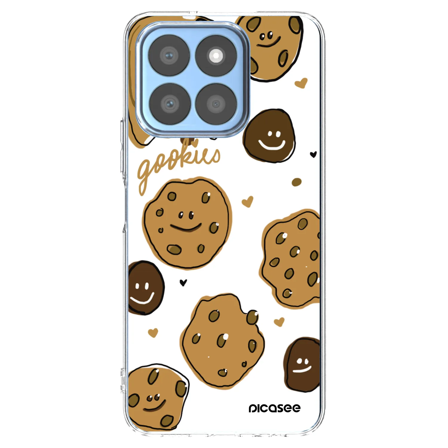 Picasee διαφανής θήκη σιλικόνης Honor X8c - Gookies