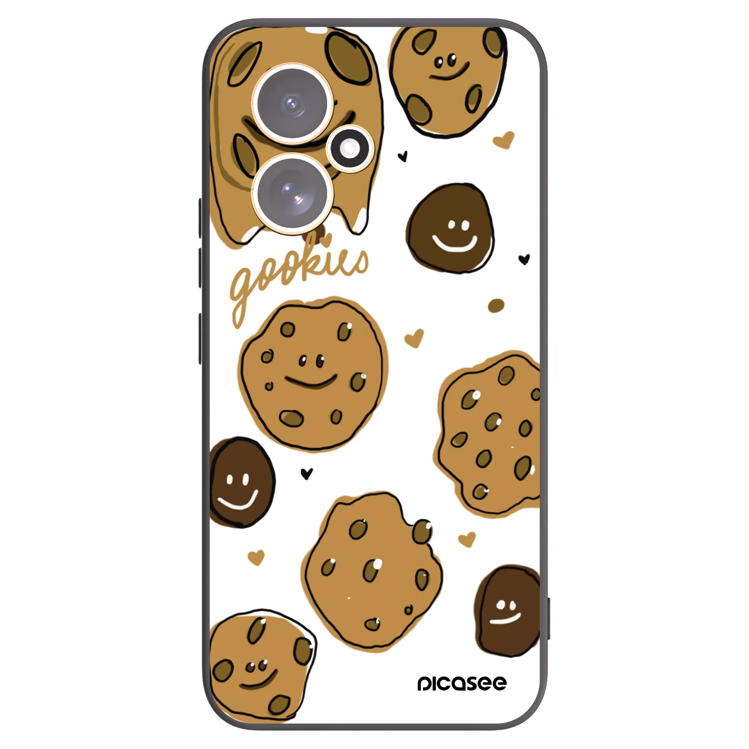 Picasee Μαύρη θήκη σιλικόνης για Honor 400 5G - Gookies