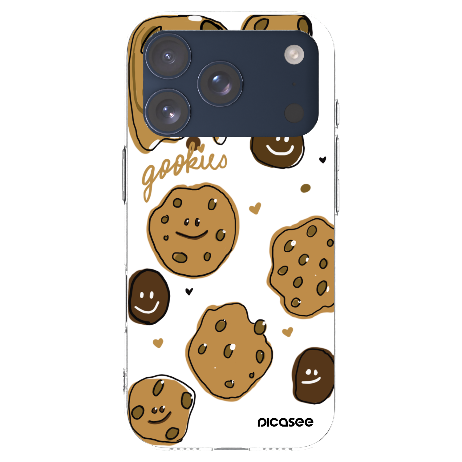 Picasee διαφανής θήκη σιλικόνης Apple iPhone 17 Pro - Gookies