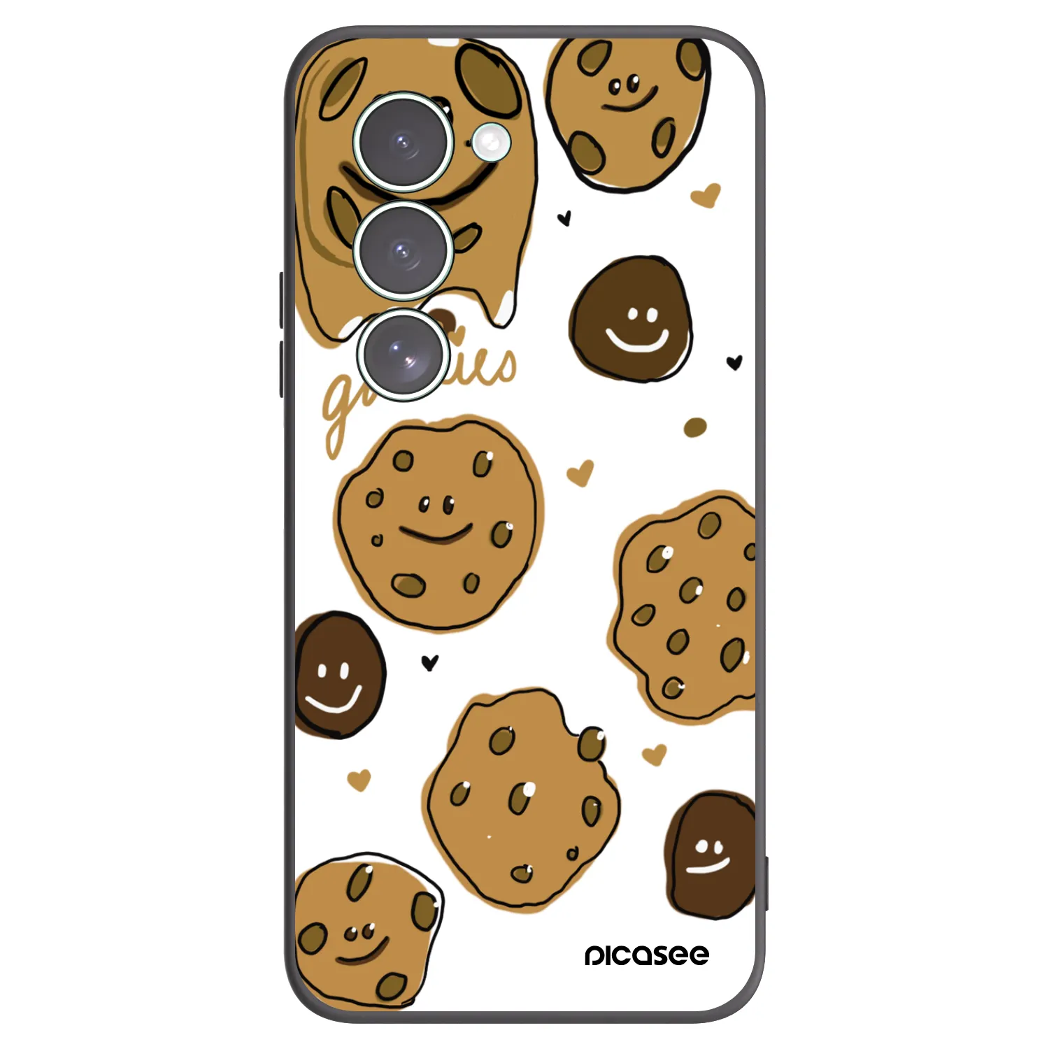 Picasee Μαύρη θήκη σιλικόνης για Xiaomi Redmi 15 5G - Gookies