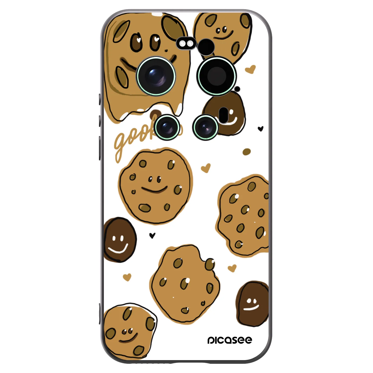 Picasee Μαύρη θήκη σιλικόνης για Xiaomi 17 Ultra - Gookies