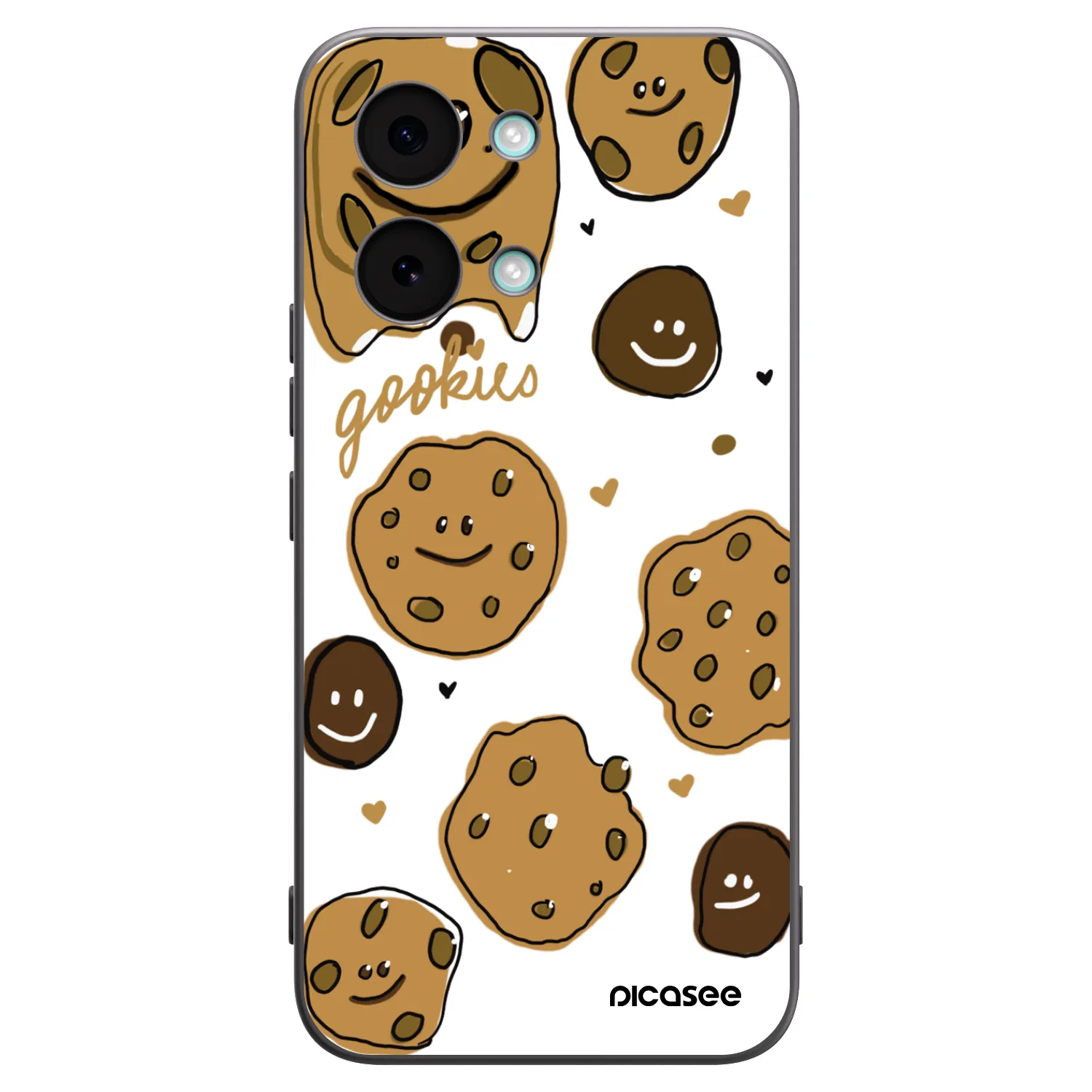 Picasee Μαύρη θήκη σιλικόνης για Xiaomi Poco X8 Pro Max - Gookies