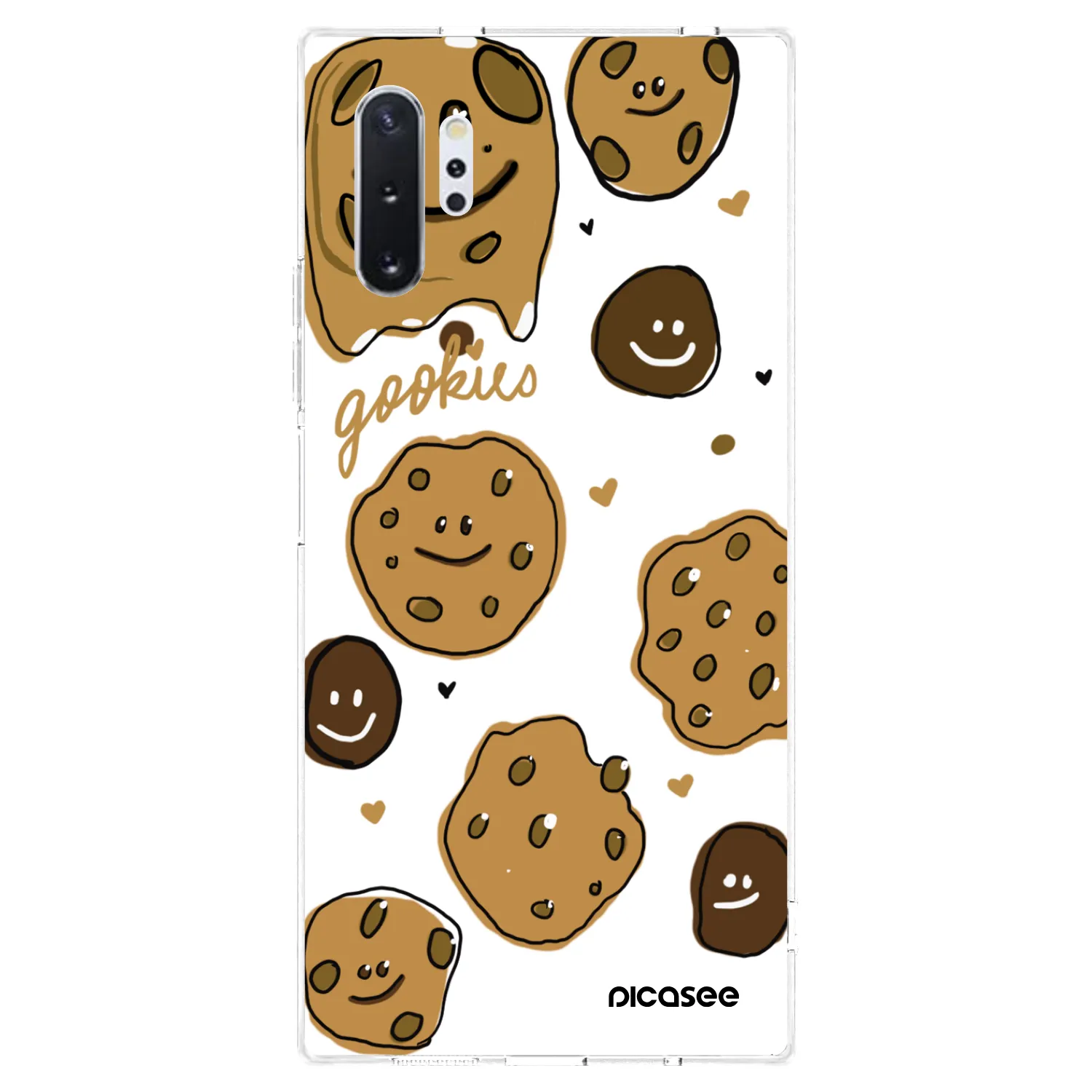 Picasee διαφανής θήκη σιλικόνης Samsung Galaxy Note 10+ N975F - Gookies
