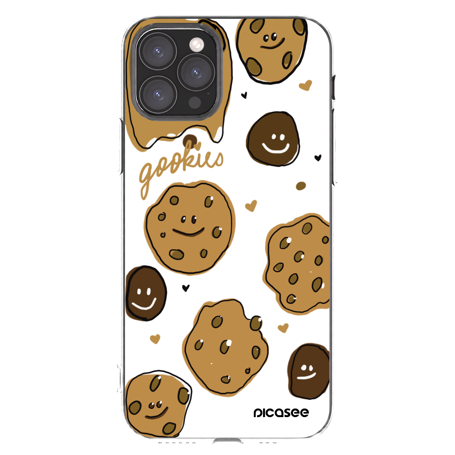 Picasee διαφανής θήκη σιλικόνης Apple iPhone 11 Pro - Gookies