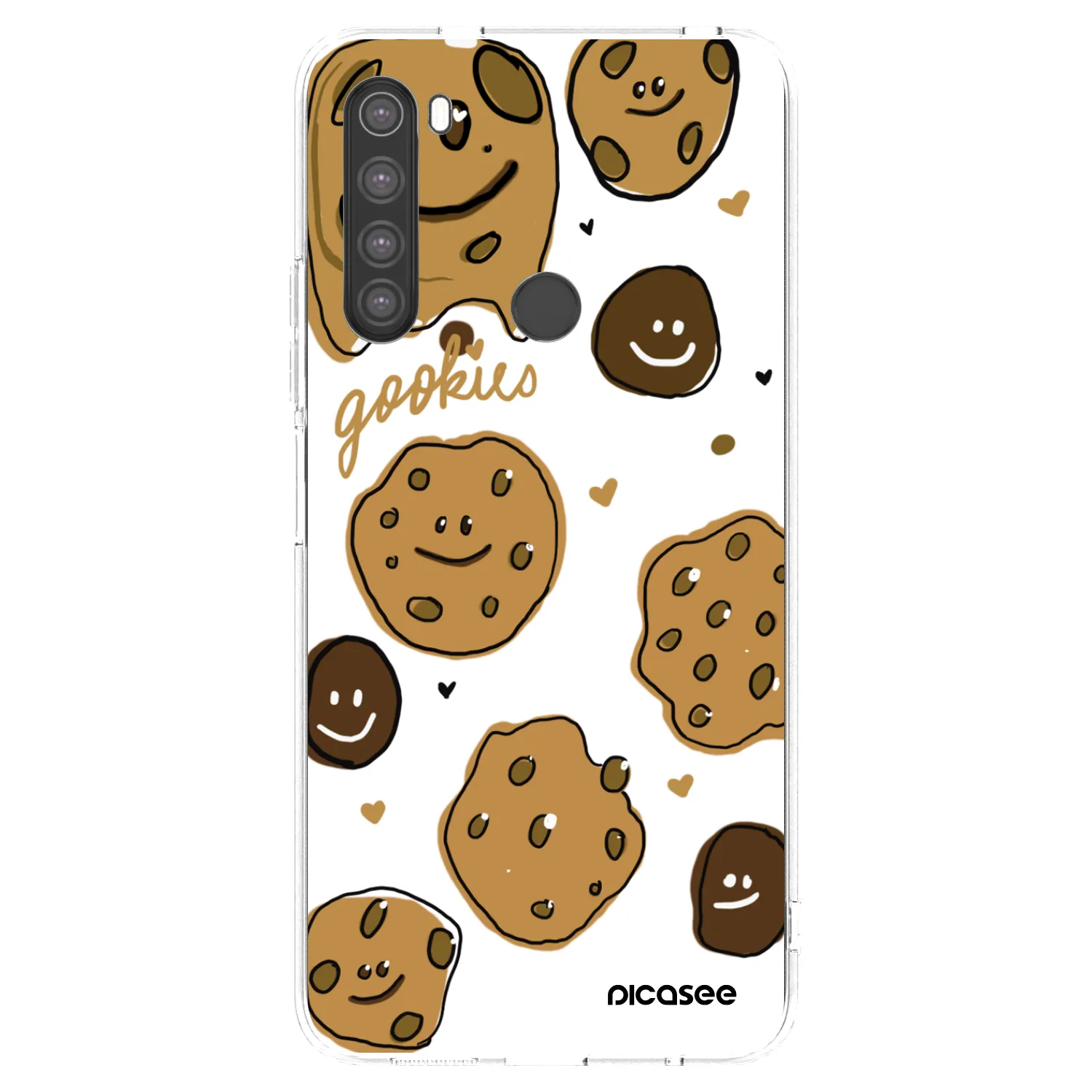 Picasee διαφανής θήκη σιλικόνης Xiaomi Redmi Note 8 - Gookies