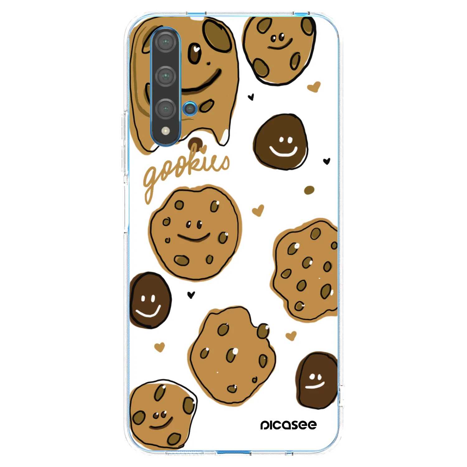 Picasee διαφανής θήκη σιλικόνης Huawei Nova 5T - Gookies