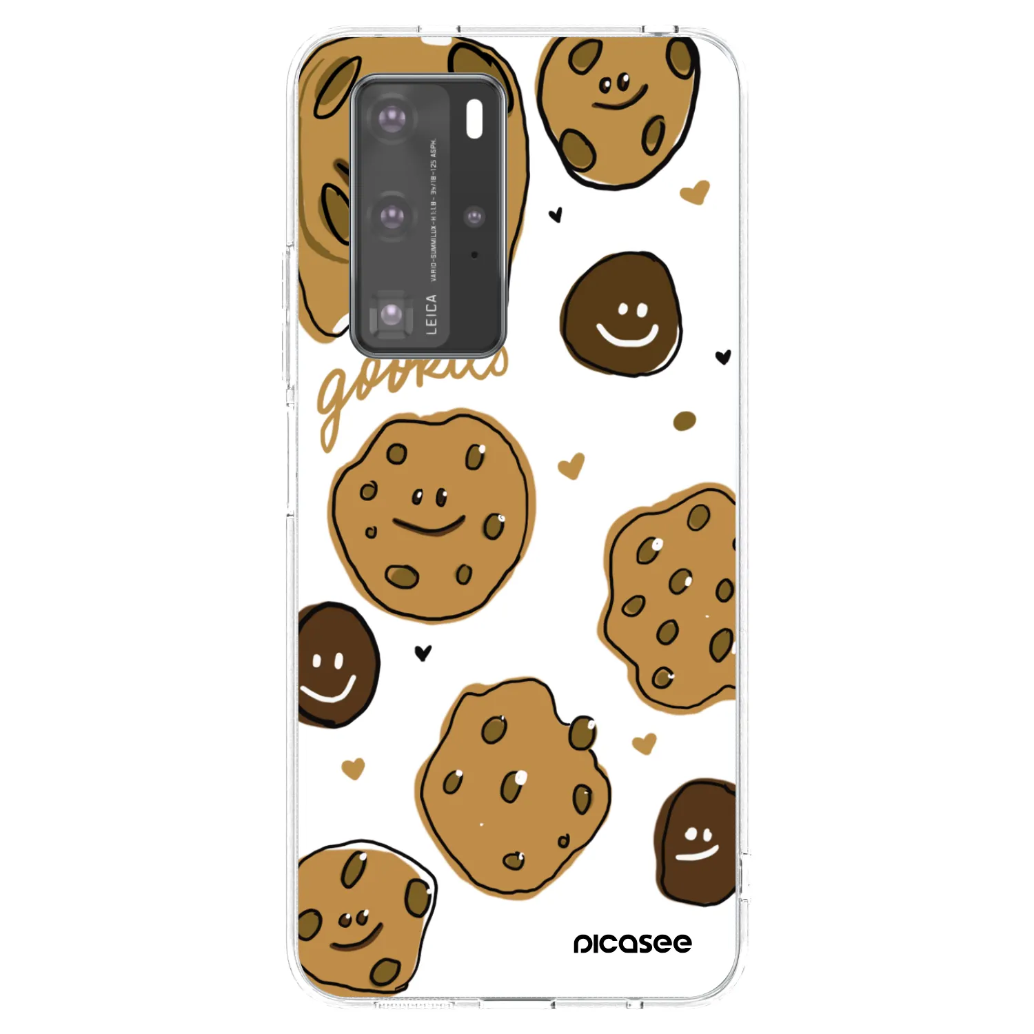 Picasee διαφανής θήκη σιλικόνης Huawei P40 Pro - Gookies