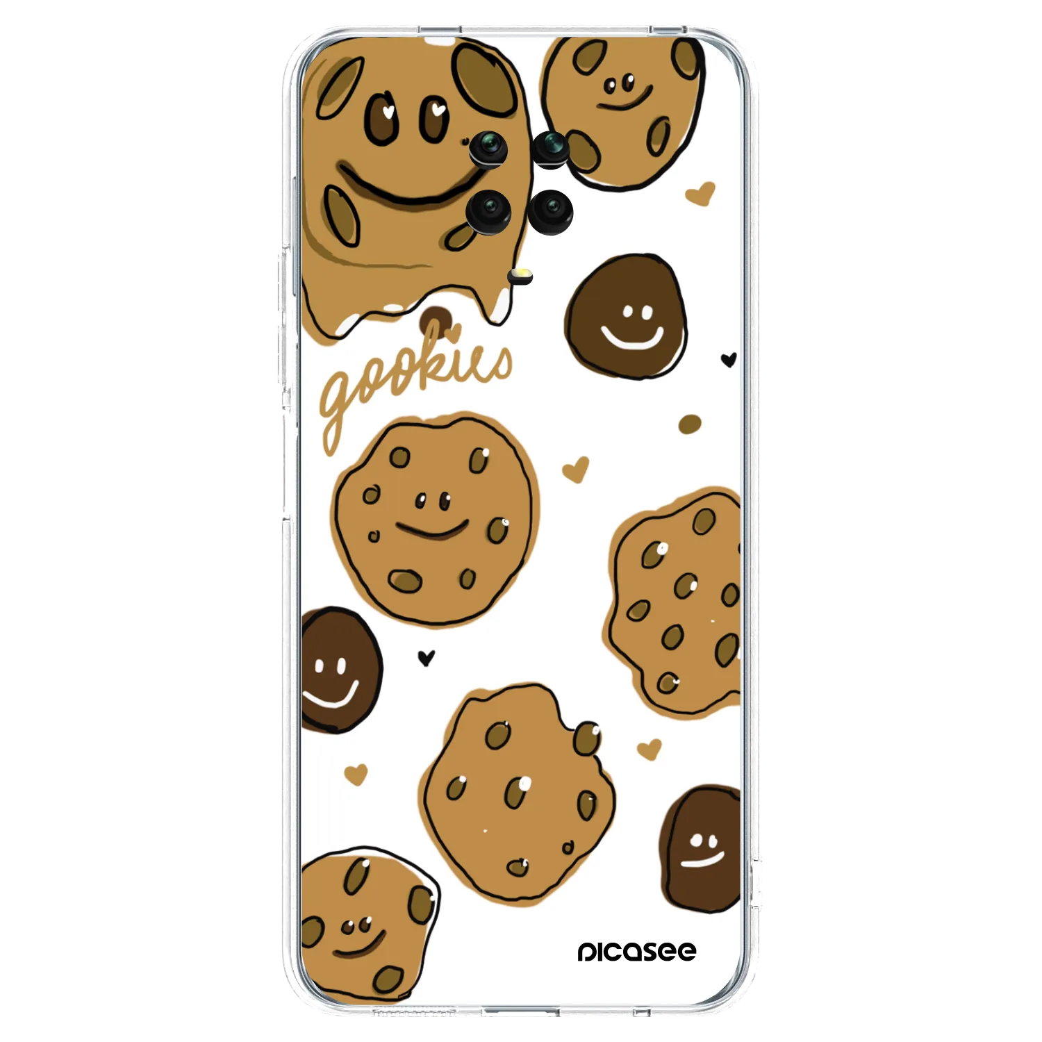 Picasee διαφανής θήκη σιλικόνης Xiaomi Redmi Note 9S - Gookies