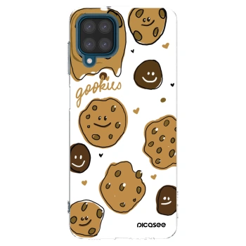 Picasee διαφανής θήκη σιλικόνης Samsung Galaxy A12 A125F - Gookies