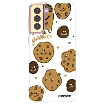 Picasee διαφανής θήκη σιλικόνης Samsung Galaxy S21+ 5G G996F - Gookies