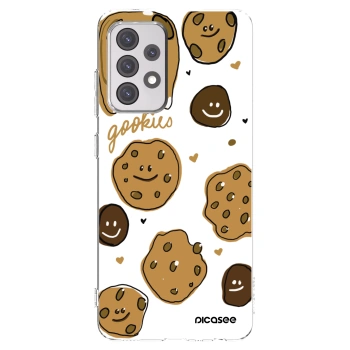 Picasee διαφανής θήκη σιλικόνης Samsung Galaxy A52 5G A525F - Gookies