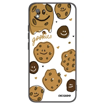 Picasee Μαύρη θήκη σιλικόνης για Xiaomi Redmi 9AT - Gookies