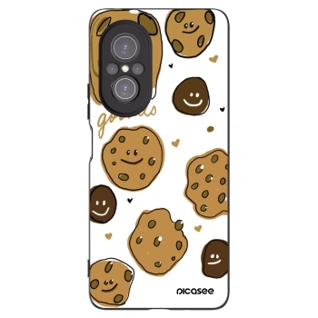Picasee Μαύρη θήκη σιλικόνης για Huawei Nova 9 SE - Gookies