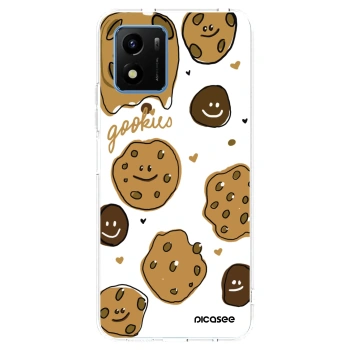 Picasee διαφανής θήκη σιλικόνης Vivo Y01 - Gookies