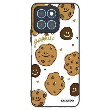 Picasee Μαύρη θήκη σιλικόνης για Honor X8 5G - Gookies