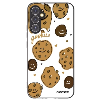 Picasee Μαύρη θήκη σιλικόνης για Samsung Galaxy A34 5G A346B - Gookies