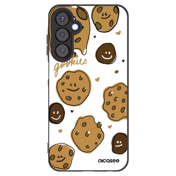 Picasee Μαύρη θήκη σιλικόνης για Samsung Galaxy A25 A256B 5G - Gookies