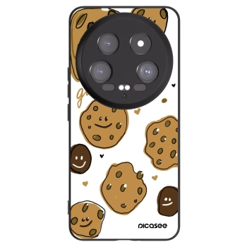 Picasee Μαύρη θήκη σιλικόνης για Xiaomi 14 Ultra - Gookies