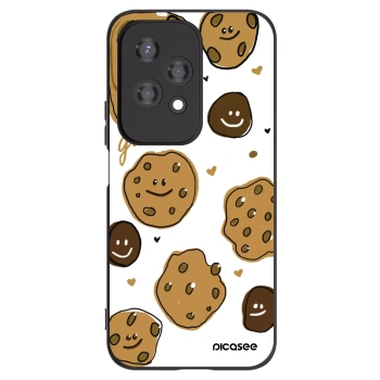 Picasee Μαύρη θήκη σιλικόνης για Honor 200 Lite - Gookies
