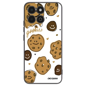Picasee Μαύρη θήκη σιλικόνης για Honor 200 Smart 5G - Gookies