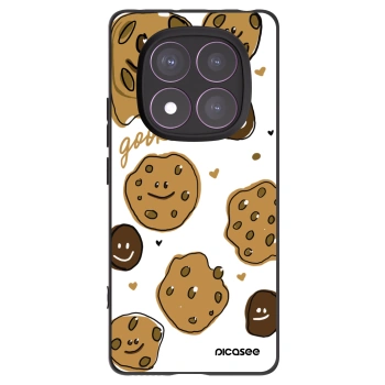 Picasee Μαύρη θήκη σιλικόνης για Xiaomi Redmi Note 14 Pro 4G - Gookies