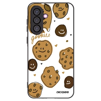 Picasee Μαύρη θήκη σιλικόνης για Samsung Galaxy A36 5G - Gookies