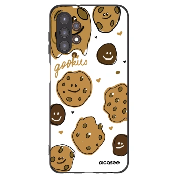 Picasee Μαύρη θήκη σιλικόνης για Samsung Galaxy A13 5G - Gookies