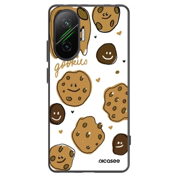 Picasee Μαύρη θήκη σιλικόνης για Xiaomi Poco F7 5G - Gookies