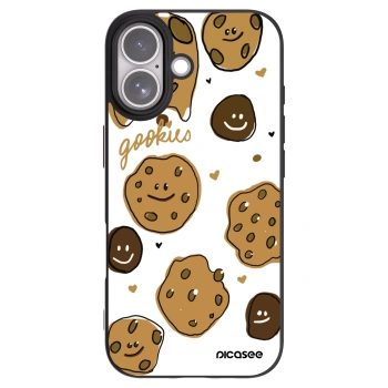 Picasee Μαύρη θήκη σιλικόνης για Apple iPhone 17 - Gookies