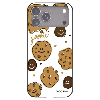 Picasee Μαύρη θήκη σιλικόνης για Apple iPhone 17 Pro Max - Gookies