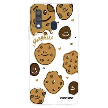 Picasee διαφανής θήκη σιλικόνης Samsung Galaxy A40 A405F - Gookies