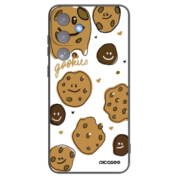 Picasee Μαύρη θήκη σιλικόνης για Samsung Galaxy S25 FE 5G - Gookies