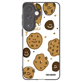 Picasee Μαύρη θήκη σιλικόνης για Samsung Galaxy S26+ - Gookies