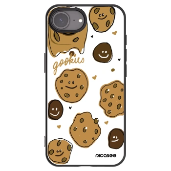 Picasee Μαύρη θήκη σιλικόνης για Apple iPhone 17e - Gookies