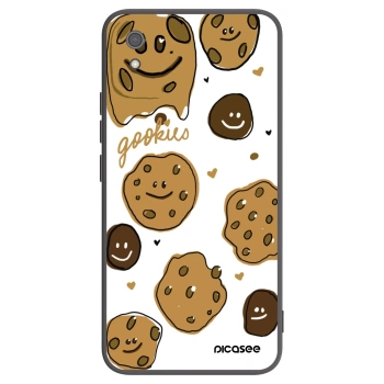 Picasee Μαύρη θήκη σιλικόνης για Xiaomi Redmi 7A - Gookies