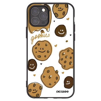 Picasee Μαύρη θήκη σιλικόνης για Apple iPhone 11 Pro - Gookies