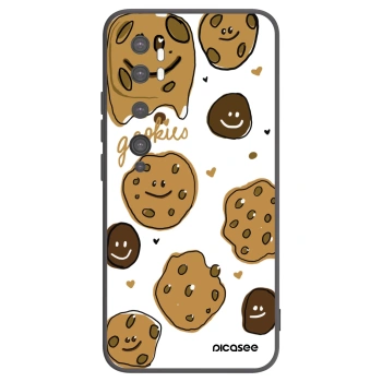 Picasee Μαύρη θήκη σιλικόνης για Xiaomi Mi Note 10 (Pro) - Gookies