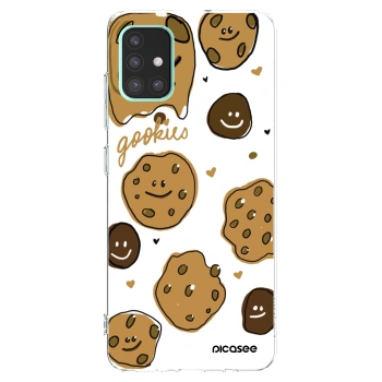 Picasee διαφανής θήκη σιλικόνης Samsung Galaxy A51 A515F - Gookies