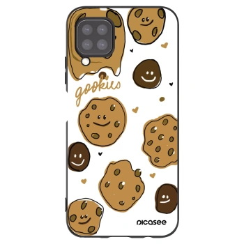 Picasee Μαύρη θήκη σιλικόνης για Huawei P40 Lite - Gookies