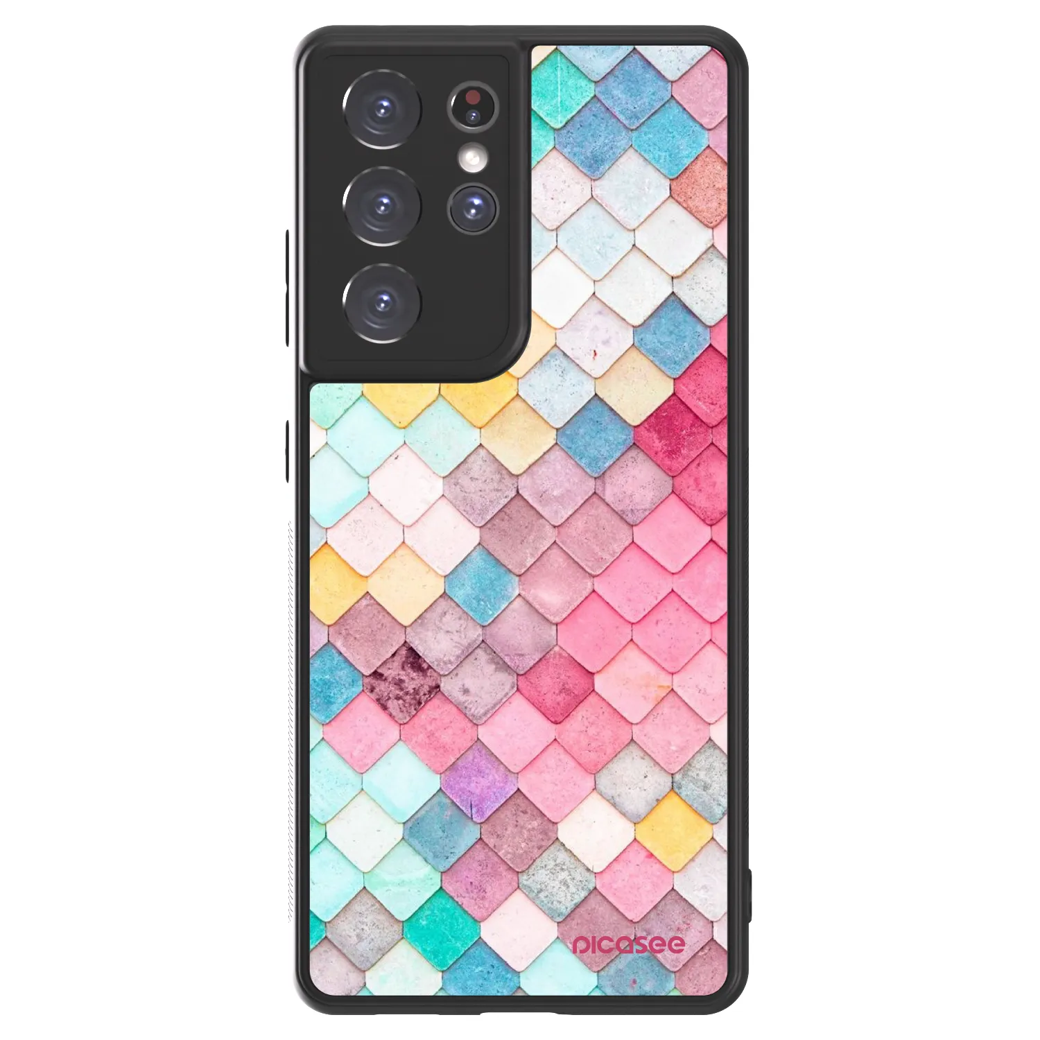 Picasee ULTIMATE CASE για Samsung Galaxy S21 Ultra 5G G998B - Colorful roof