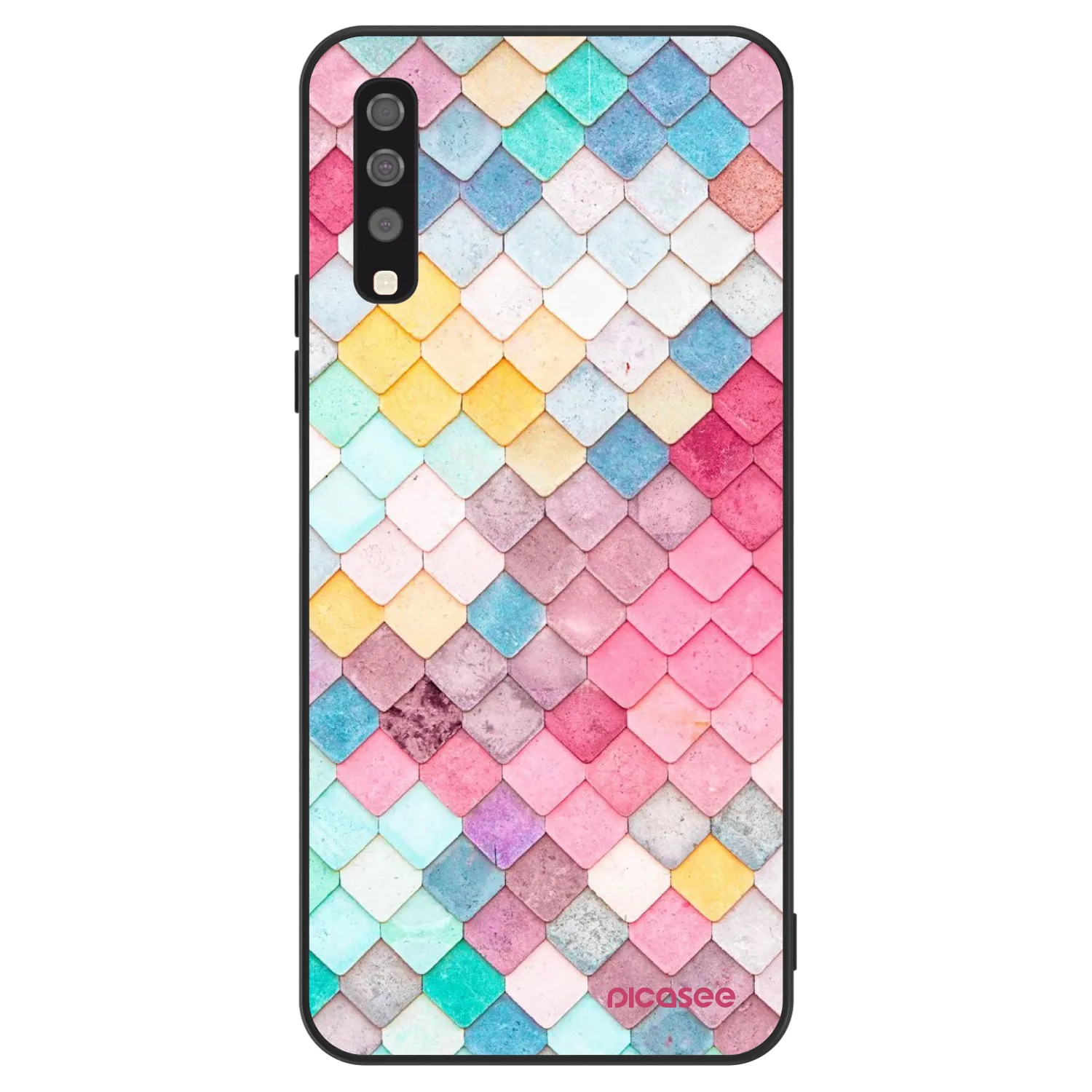 Picasee ULTIMATE CASE για Samsung Galaxy A70 A705F - Colorful roof