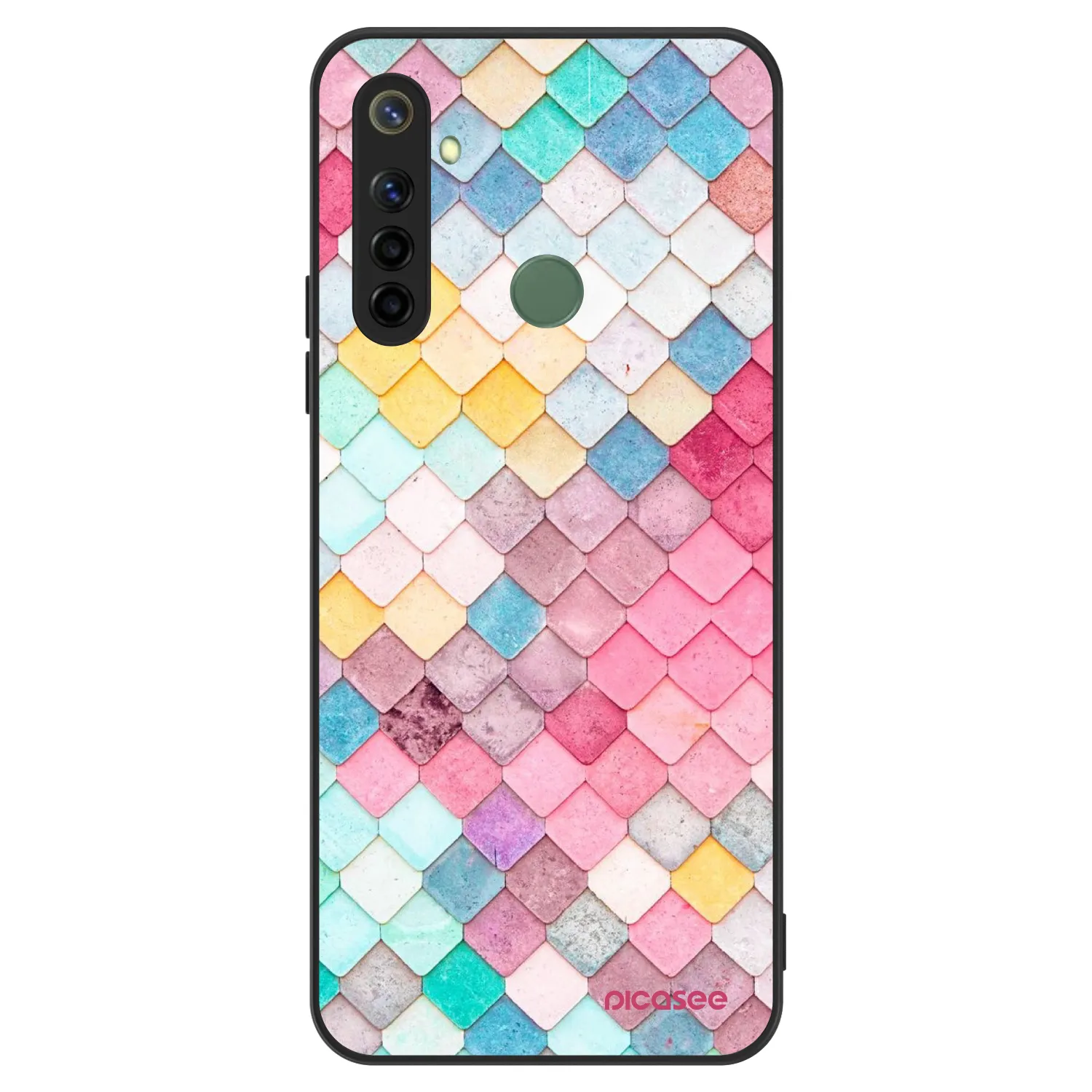 Picasee ULTIMATE CASE για Realme 6i - Colorful roof