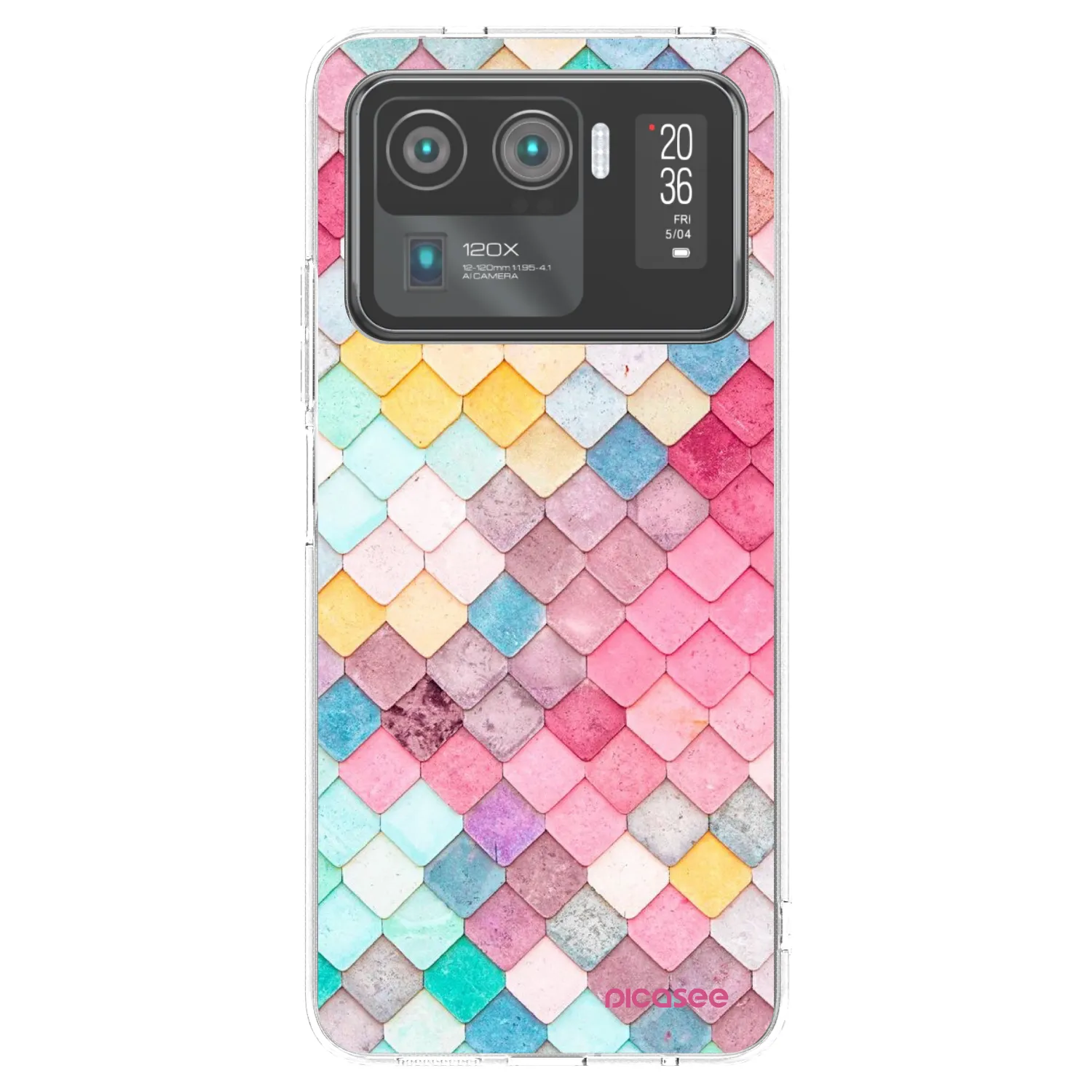 Picasee διαφανής θήκη σιλικόνης Xiaomi Mi 11 Ultra - Colorful roof