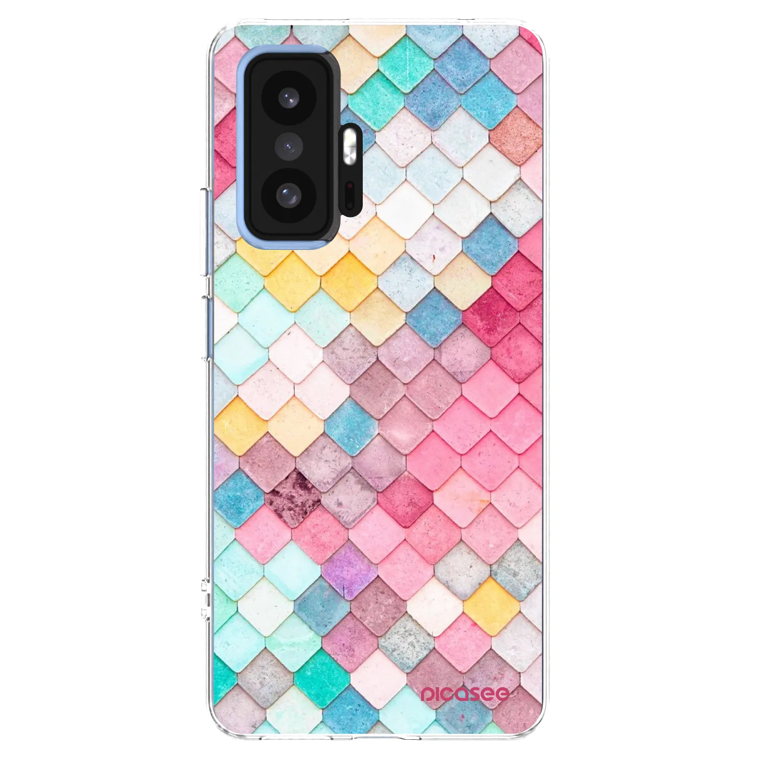 Picasee διαφανής θήκη σιλικόνης Xiaomi 11T Pro - Colorful roof