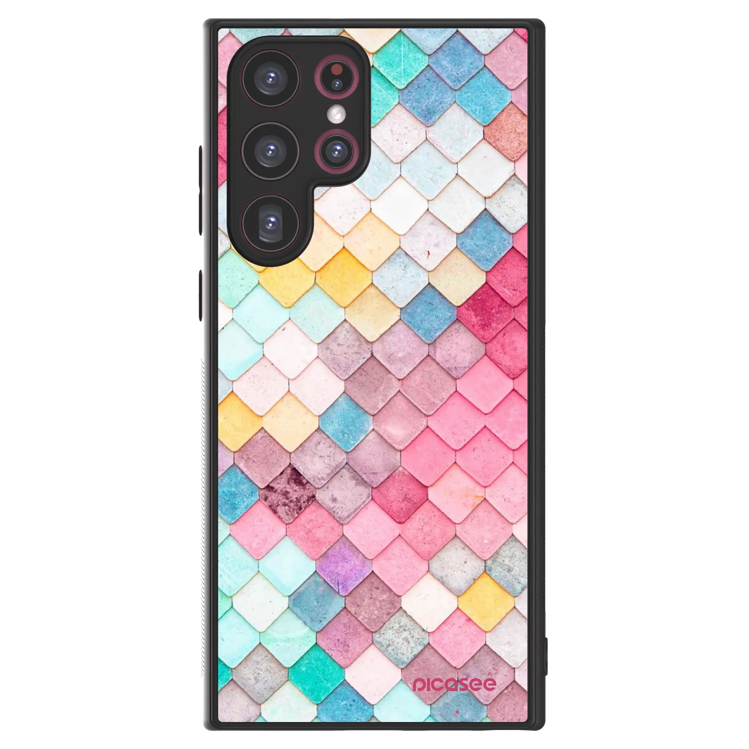 Picasee ULTIMATE CASE για Samsung Galaxy S22 Ultra 5G - Colorful roof